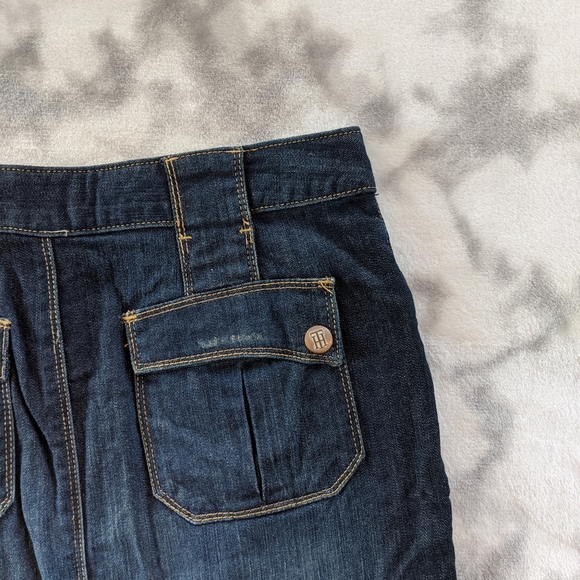 Tommy Hilfiger Blue Jean Skirt EUC - Picture 4 of 8